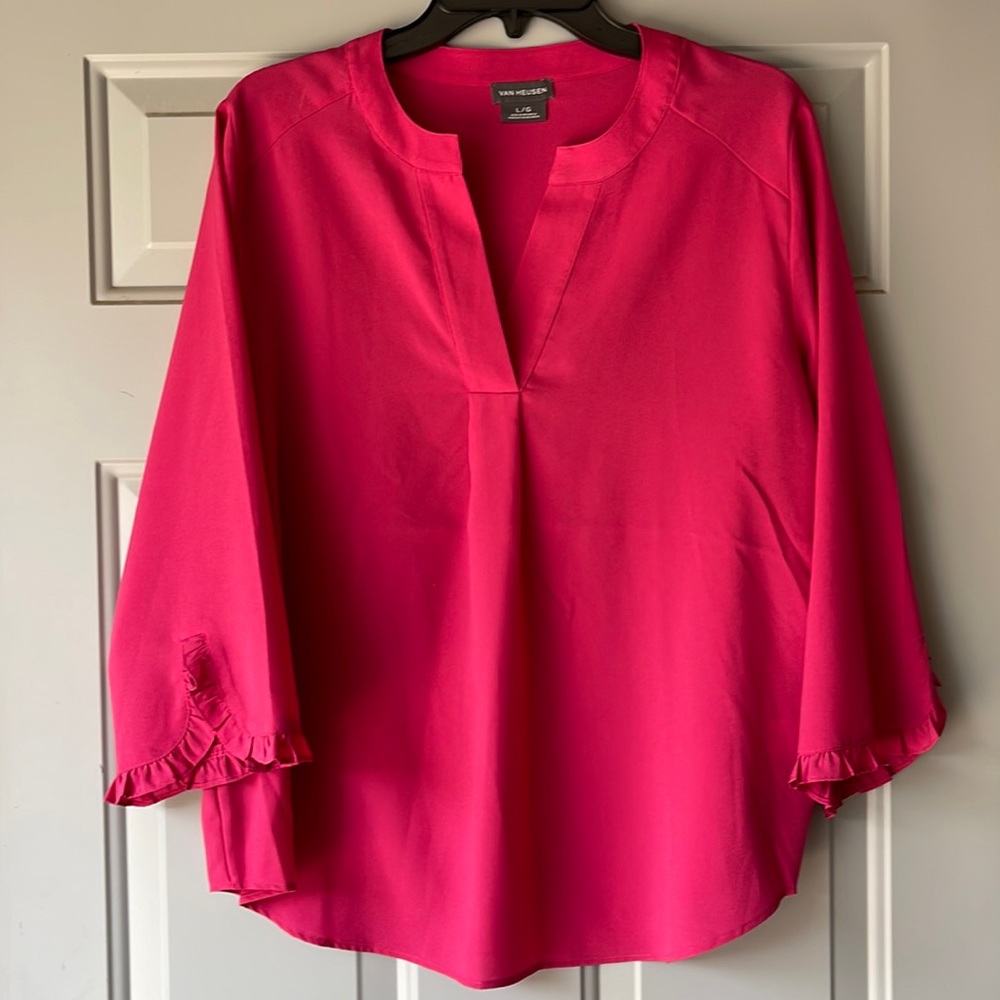 Van Heusen V-Neck Blouse